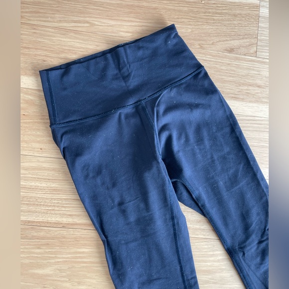 Lululemon Wunder Under High Rise Full Length Midnight Navy - Picture 6 of 9